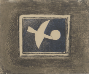 Lot 8192, Auction  124, Braque, Georges, Astre et oiseau II