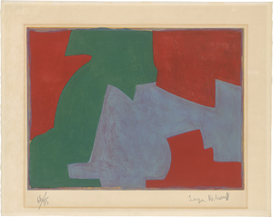 Lot 8196, Auction  124, Poliakoff, Serge, Composition verte, bleue et rouge