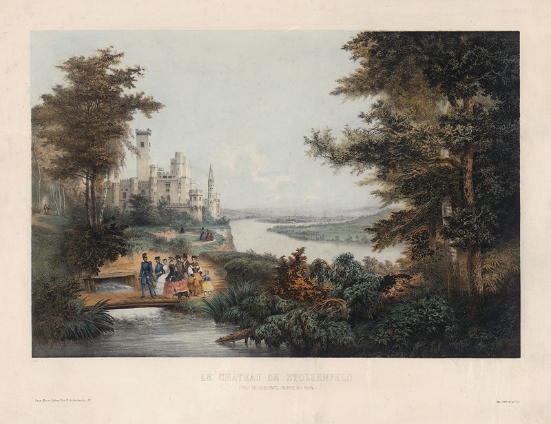 Lot 158, Auction  124, Château de Stolzenberg, le, Chromolithographie