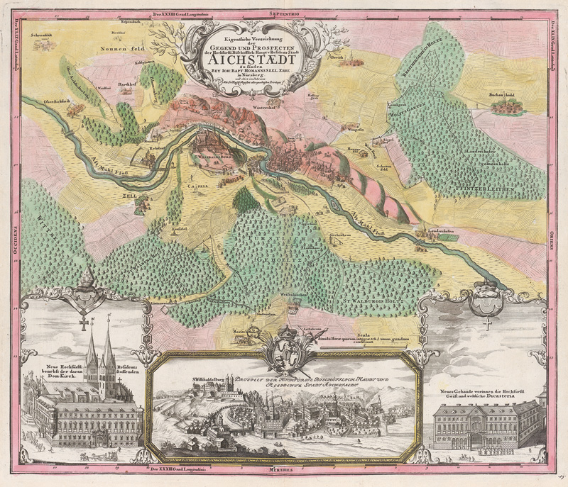 Lot 166, Auction  124, Homann, Johann Baptist, 13 teils kolorierte Kupferstichkarten