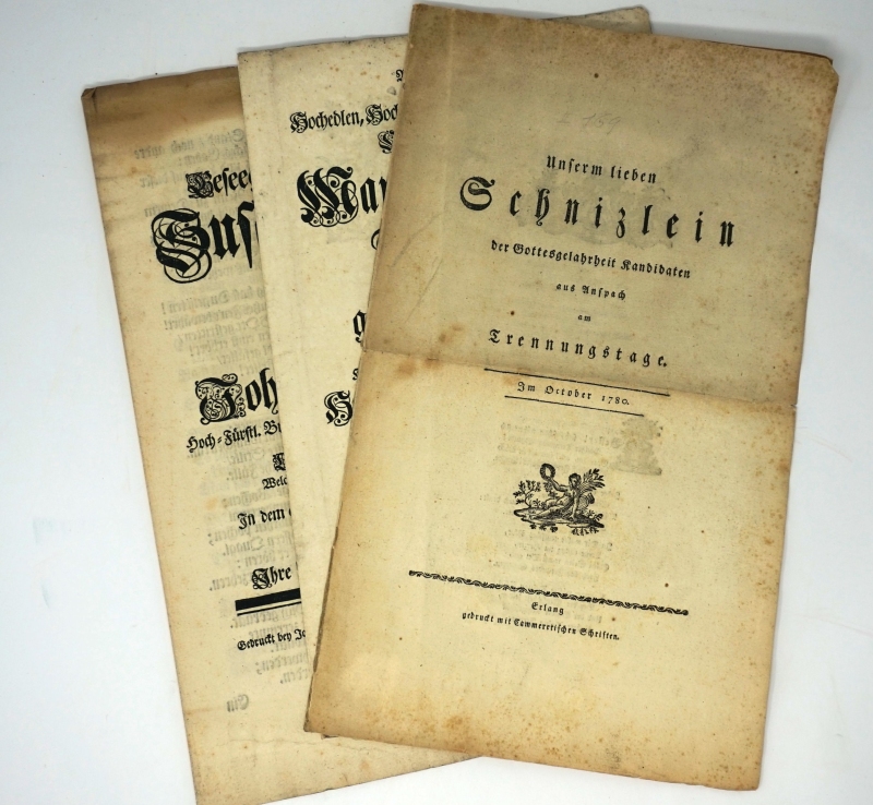 Lot 168, Auction  124, Jubiläums- und Gedenkschriften, Sammlung von 8 Drucken