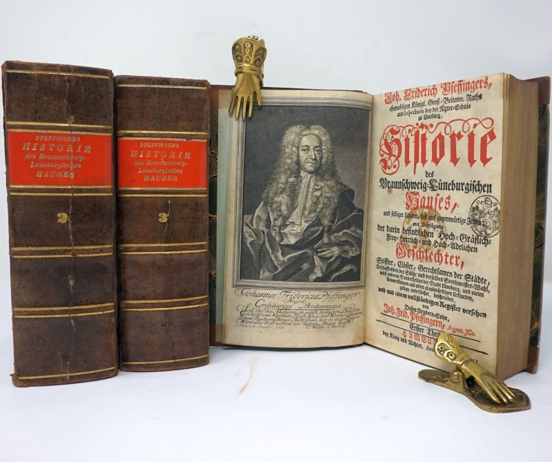 Lot 182, Auction  124, Pfeffinger, Johann Friedrich, Historie des Braunschweig-Lüneburgischen Hauses