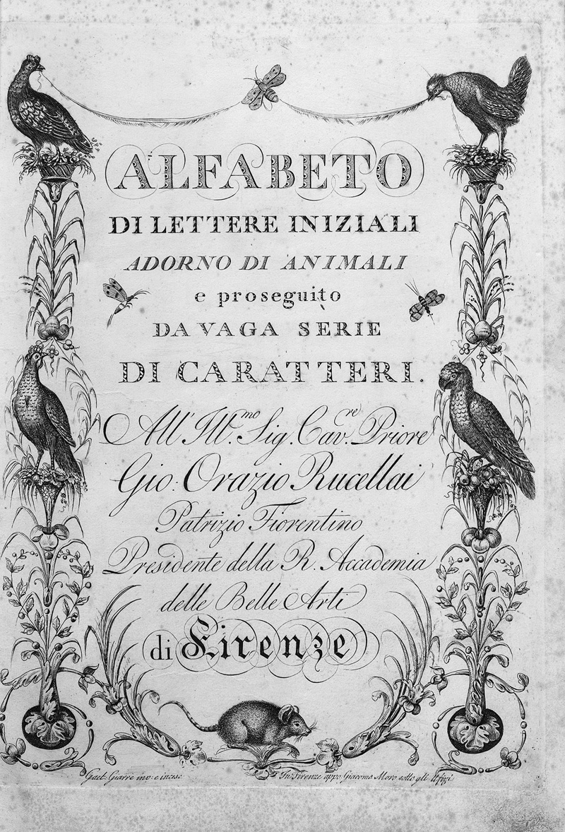 Lot 439, Auction  124, Giarrè, Gaetano, Alfabeto di lettere iniziali