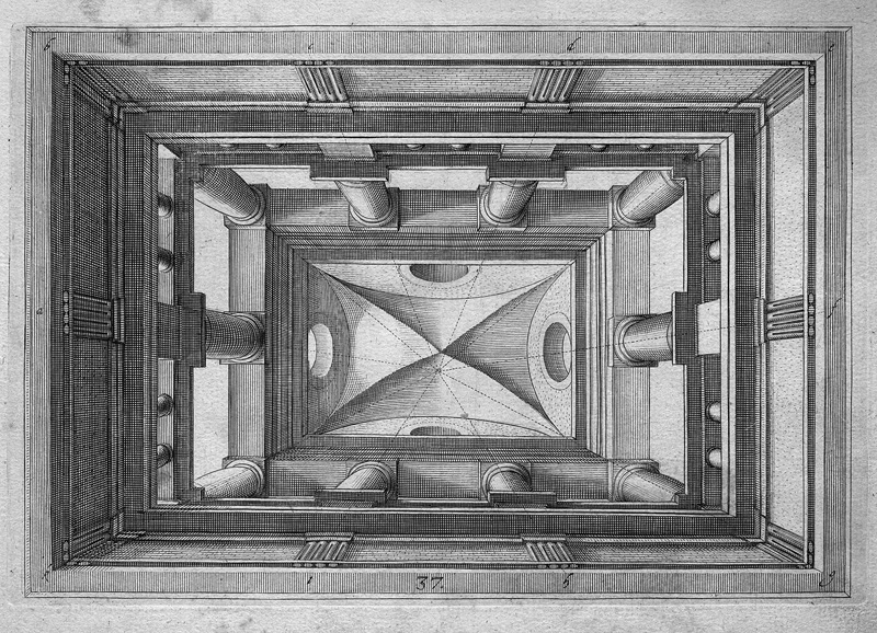 Lot 479, Auction  124, Hondius, Hendrik und Vries, Hans Vredeman de, lose Kupferstiche aus "Les cinq rangs de l'architecture, a scavoir"