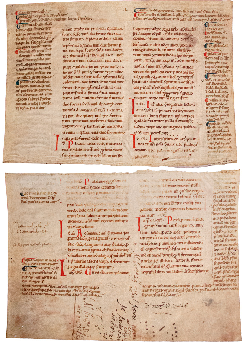 Lot 817, Auction  124, Codex Iustinianus, Lateinische Handschrift auf Pergament