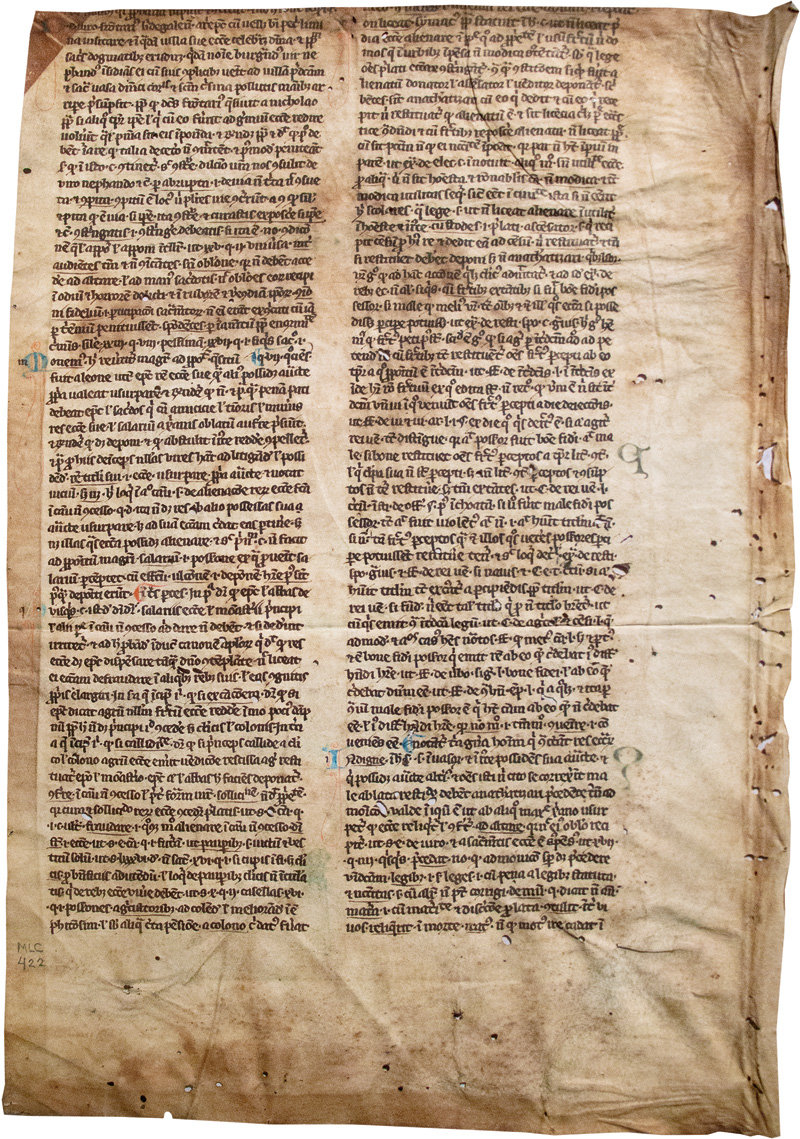 Lot 828, Auction  124, Gratianus de Clusio, Decretum Gratiani