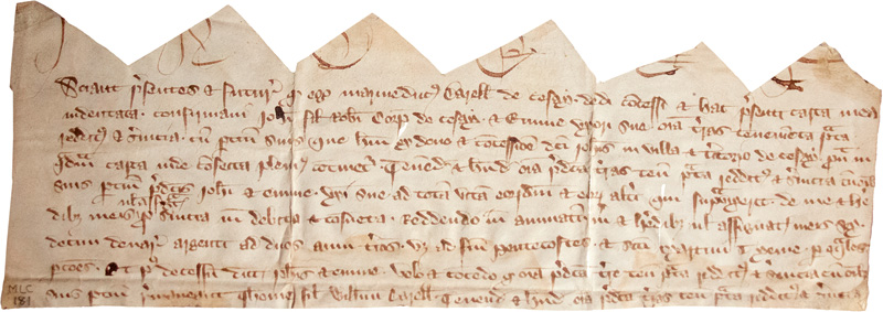 Lot 849, Auction  124, Sessay in North Yorkshire und Darell, Marmaduke, Lateinische Handschrift auf Pergament. Pachtvertrag