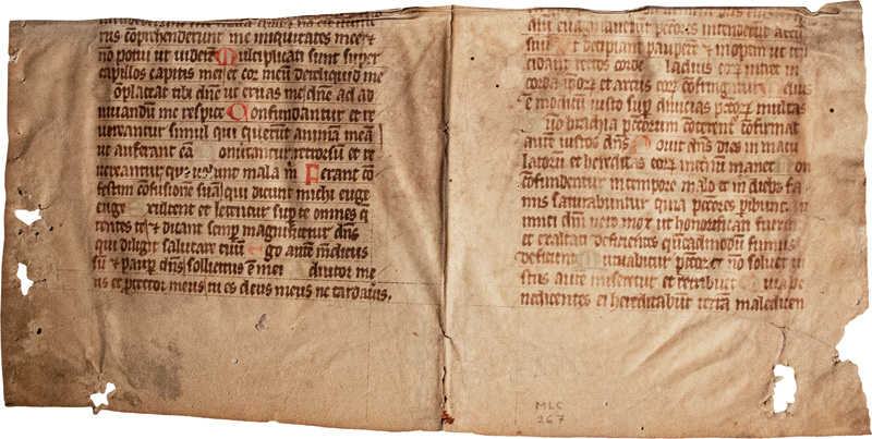 Lot 857, Auction  124, Psalter, Lateinische Handschrift auf Pergament