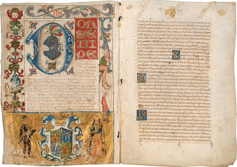 Lot 892, Auction  124, Sentencia y carta executoría, de hidalguidade antonio de arguello vezi de meneses