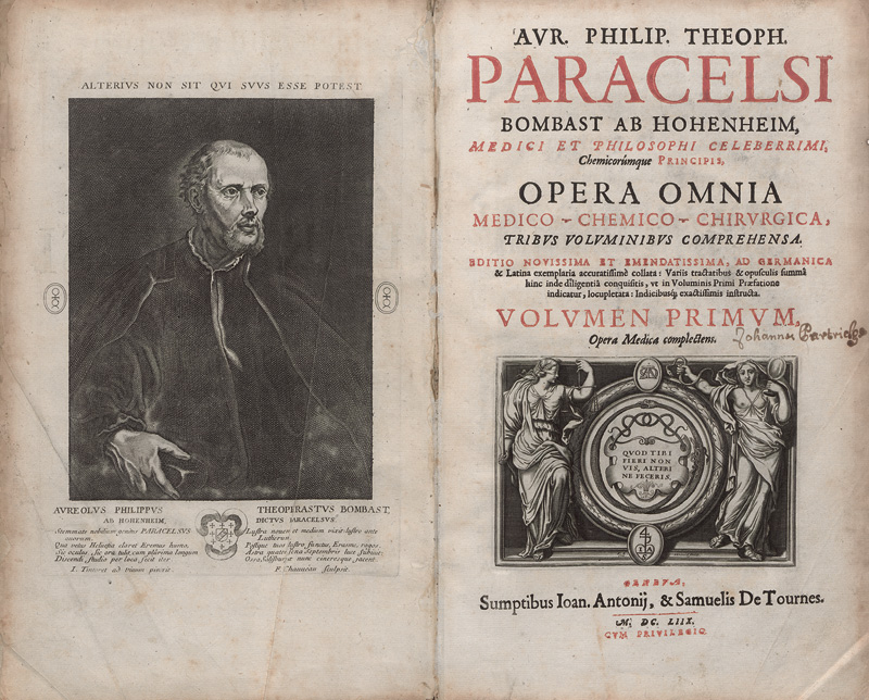 Lot 1032, Auction  124, Paracelsus, Opera omnia medico