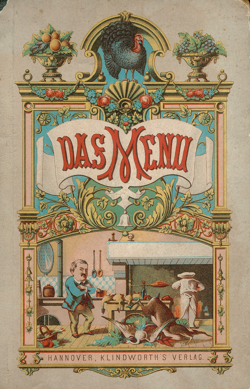 Lot 1158, Auction  124, Malortie, Ernst von, Das Menu