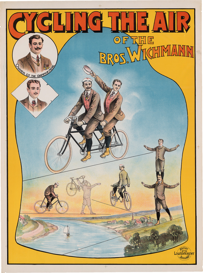 Lot 1332, Auction  124, Wichmann und Zirkus, Cycling the air of the Bros. Wichmann