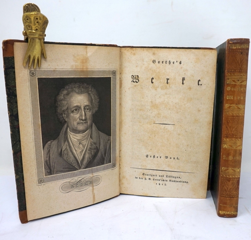 Lot 2059, Auction  124, Goethe, Johann Wolfgang von, Werke (zweite GA bei Cotta)