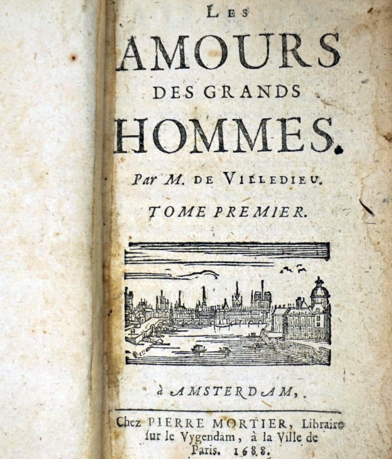 Lot 2166, Auction  124, Villedieu, Marie Cathérine de, Les Amours des grands hommes