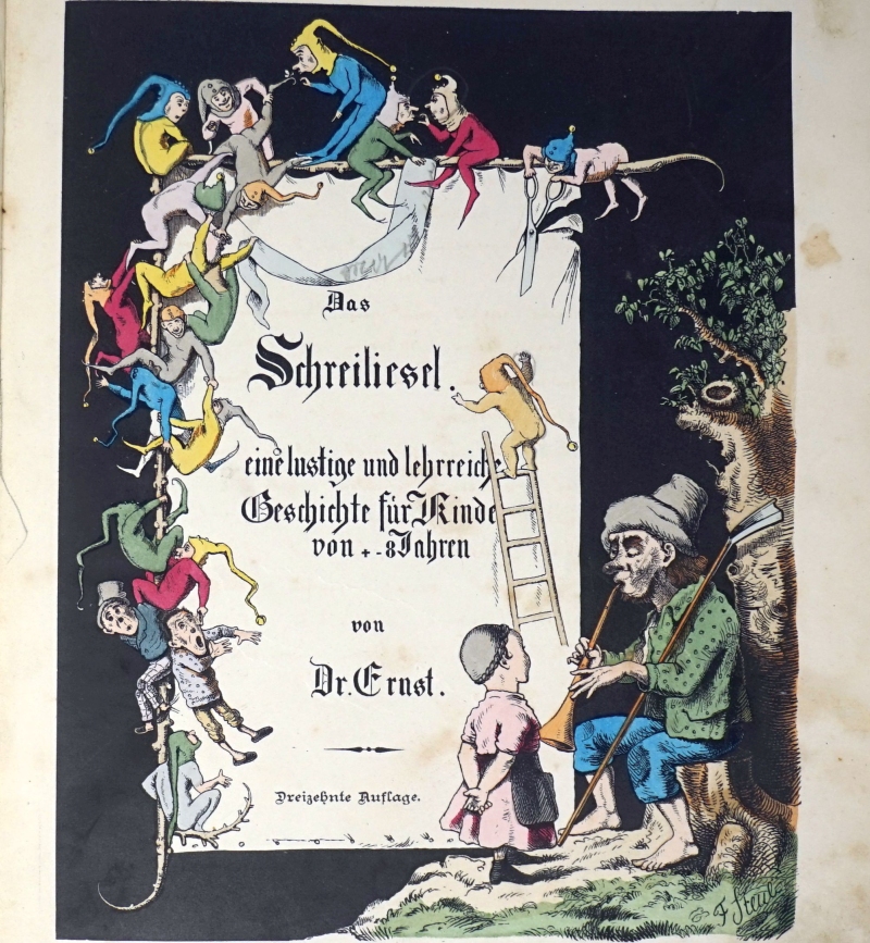 Lot 2204, Auction  124, Ernst, Doktor, Das Schreiliesel eine lustige und lehrreiche Geschichte für Kinder