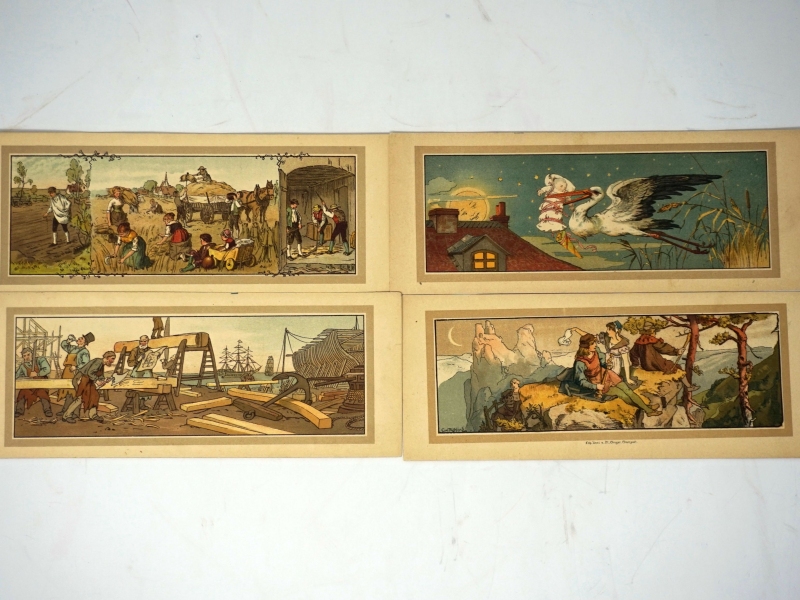 Lot 2251, Auction  124, Vogel, Hermann, Mal-Vorlagen in Friesen