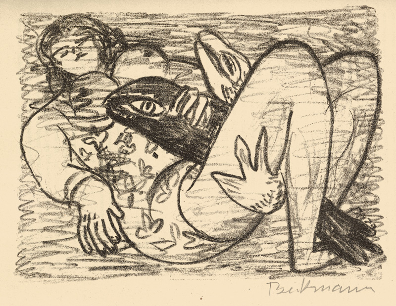 Lot 3035, Auction  124, Reifenberg, Benno und Beckmann, Max, Max Beckmann (Vorzugsausgabe)