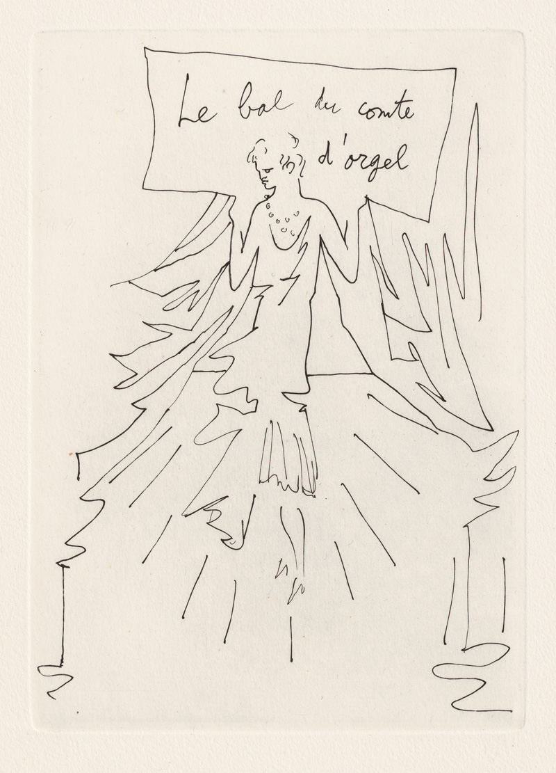 Lot 3091, Auction  124, Radiguet, Raymond und Cocteau, Jean - Illustr., Le bal du Comte d'Orgel