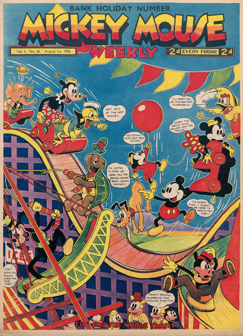 Lot 3093, Auction  124, Disney, Walt und Comics, Mickey Mouse. Sammlung von insgesamt 155 Comicheften. 1936-1957