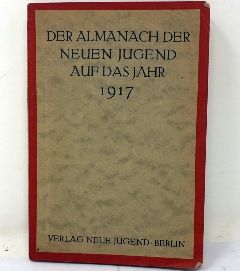 Lot 3295, Auction  124, Almanach der Neuen Jugend, Der, Der Almanach der Neuen Jugend 1917