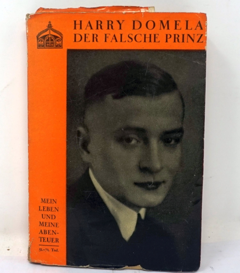 Lot 3300, Auction  124, Domela, Harry, Der falsche Prinz