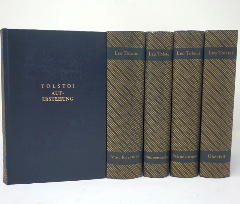 Lot 3359, Auction  124, Tolstoi, Leo, Gesamtausgabe des dichterischen Werkes (Leinen)