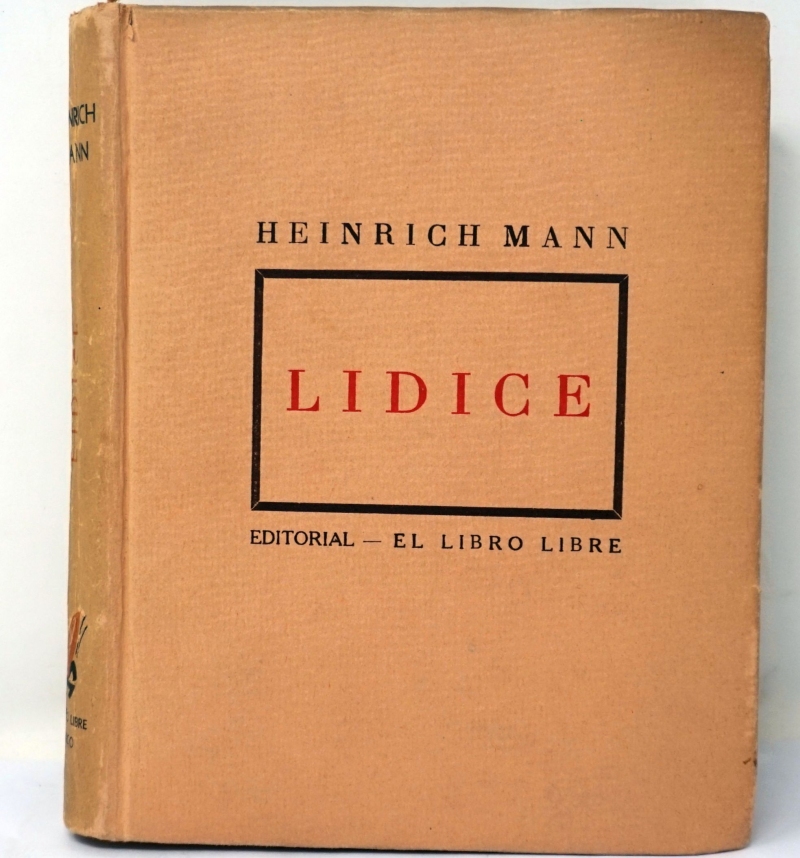 Lot 3370, Auction  124, Mann, Heinrich, Lidice