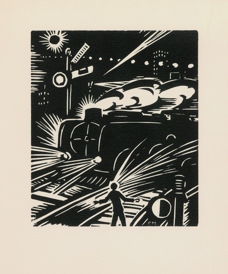 Lot 3378, Auction  124, Masereel, Frans, Aventure nocturne