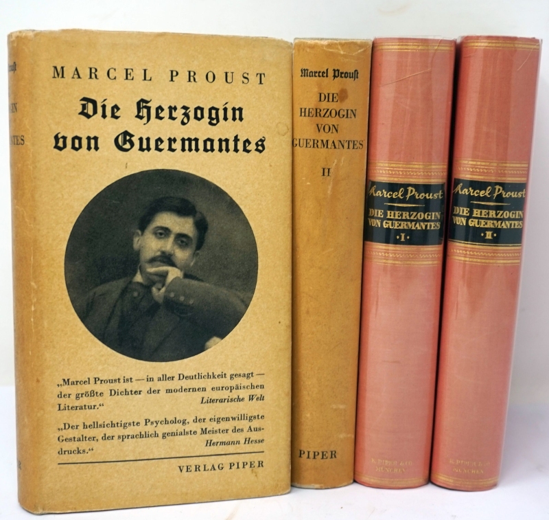 Lot 3435, Auction  124, Proust, Marcel, Die Herzogin von Guermantes