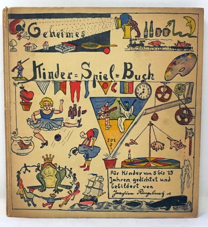 Lot 3451, Auction  124, Ringelnatz, Joachim, Geheimes Kinder-Spiel-Buch