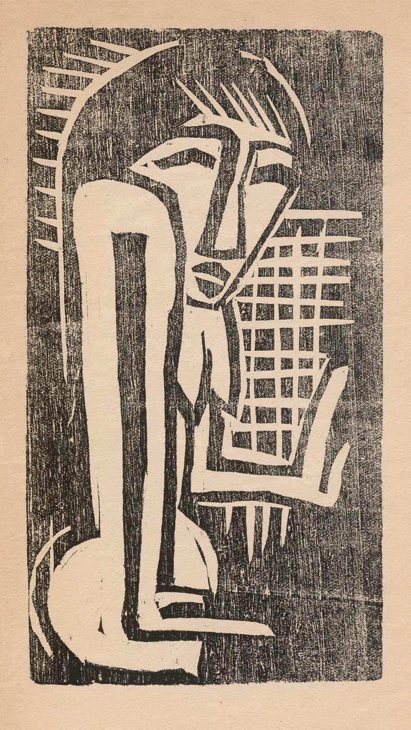 Lot 3489, Auction  124, Brust, Alfred und Schmidt-Rottluff, Karl - Illustr., Das Spiel Christa vom Schmerz der Schönheit des Weibes.