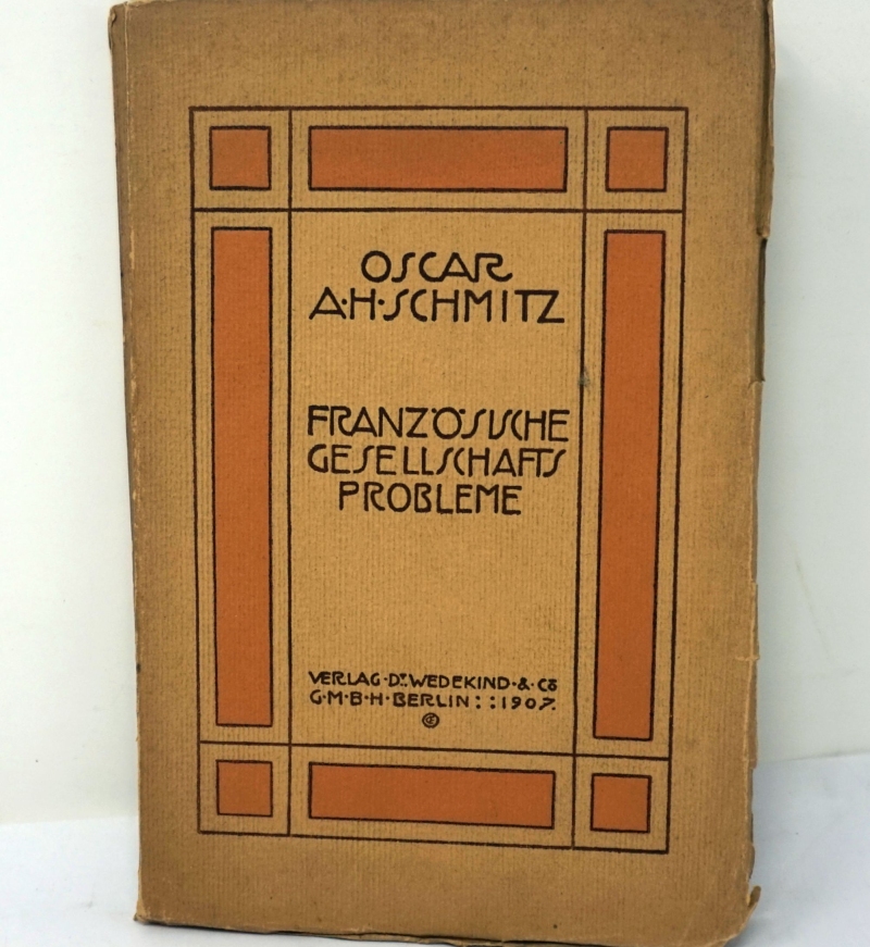 Lot 3491, Auction  124, Schmitz, Oscar A. H, Französische Gesellschaftsprobleme