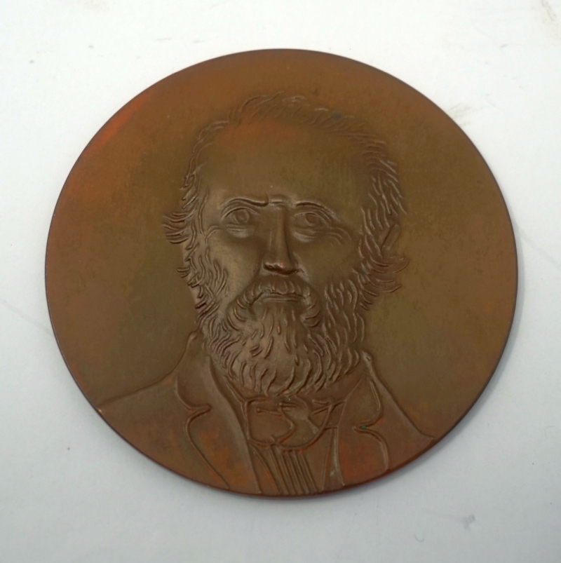 Lot 3511, Auction  124, Storm, Theodor, Bronzemedaille von Hans Karl Burgeff