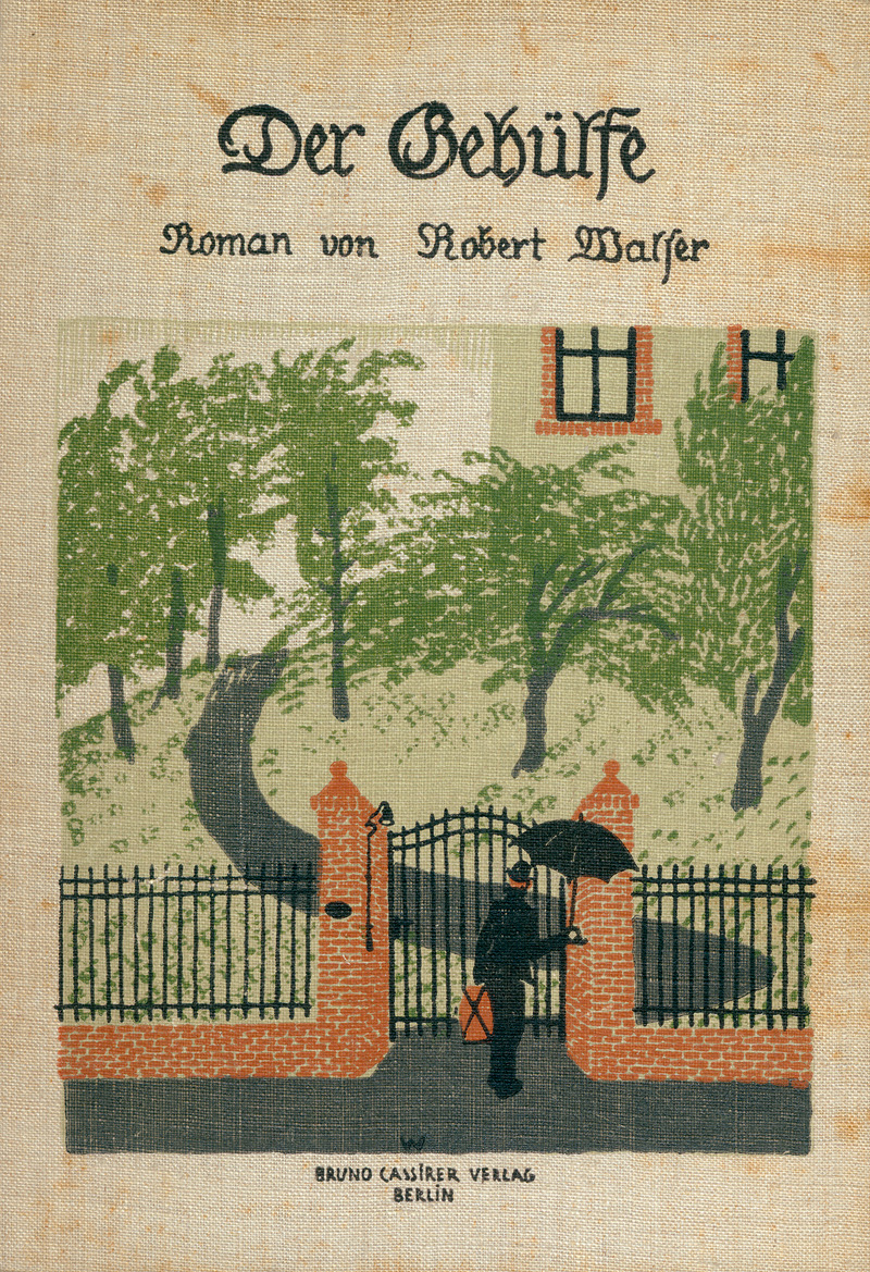 Lot 3556, Auction  124, Walser, Robert, Der Gehülfe