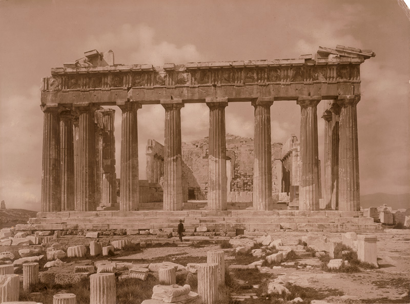 Lot 4012, Auction  124, Boissonnas, Frédéric, View of the Parthenon