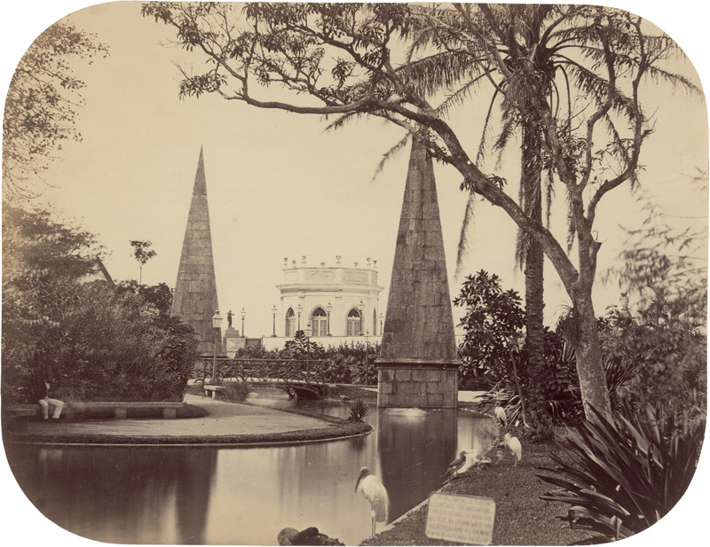 Lot 4017, Auction  124, Brazil & Portugal, Views of Botanical Gardens, Rio; National Livestock exposition in Portugal, 1888