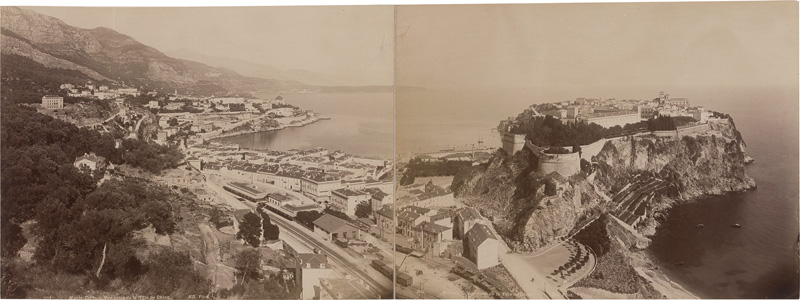 Lot 4057, Auction  124, Monaco Principality, View of the Principality of Monaco