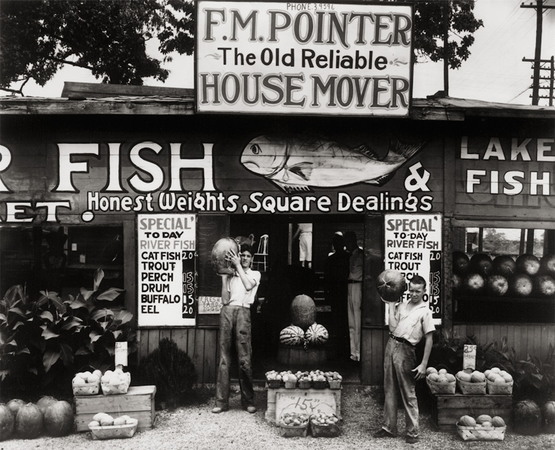 Lot 4123, Auction  124, Evans, Walker, Roadside Stand, Vicinity Birmingham, Alabama