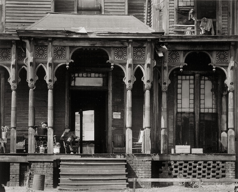 Lot 4125, Auction  124, Evans, Walker and Russell Lee, Boarding House, Birmingham, Alabama; Lunch time at an all-day community sing, Pie Town, New Mexico; Birmingham Boarding House, Alabama