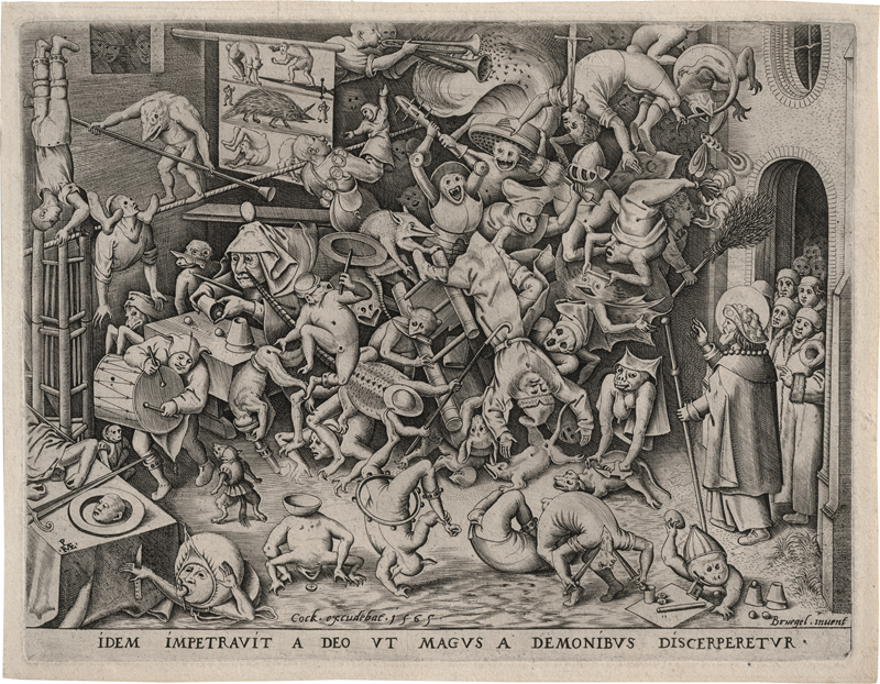 Lot 5039, Auction  124, Bruegel d. Ä., Pieter - nach, Der Sturz des Zauberers Hermogenes