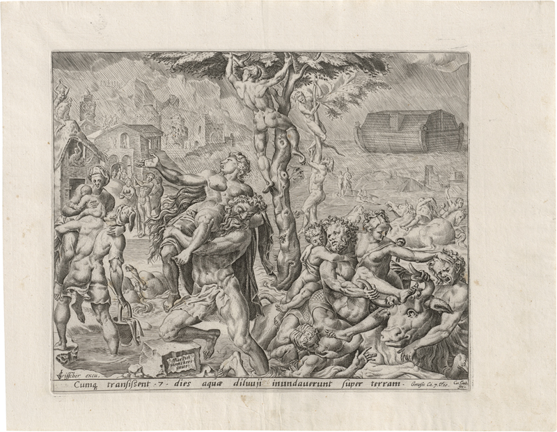 Lot 5065, Auction  124, Cort, Cornelis, Die Geschichte des Noah