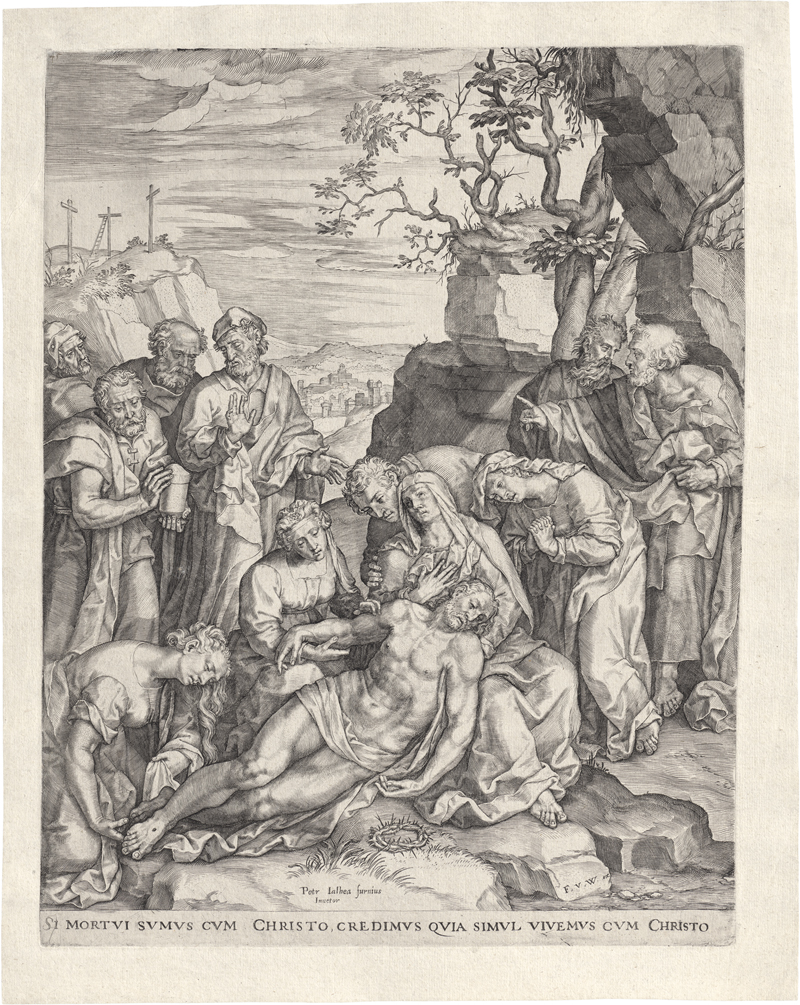 Lot 5107, Auction  124, Furnius, Pieter Jahea, Die Beweinung