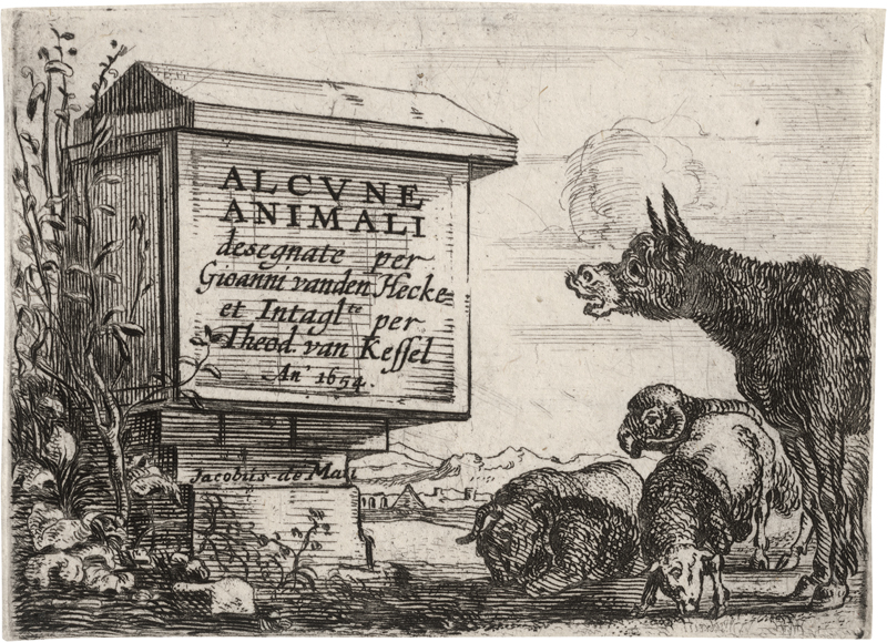 Lot 5131, Auction  124, Kessel, Theodor van, Alcune animali...