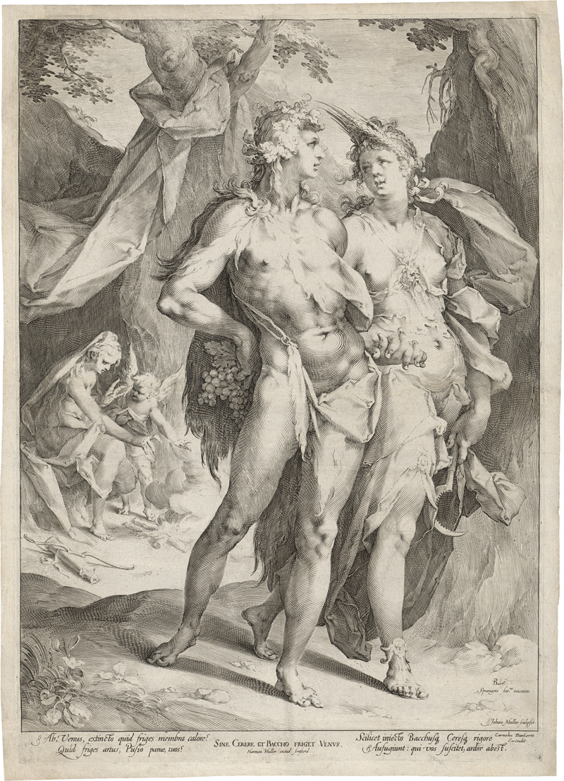 Lot 5160, Auction  124, Muller, Jan Harmensz., Bacchus, Ceres und Venus