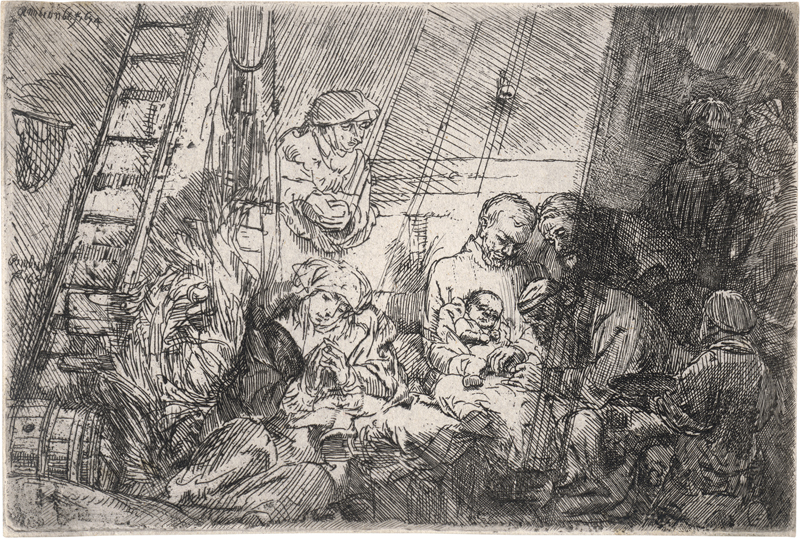 Lot 5180, Auction  124, Rembrandt Harmensz. van Rijn, Die kleine Beschneidung