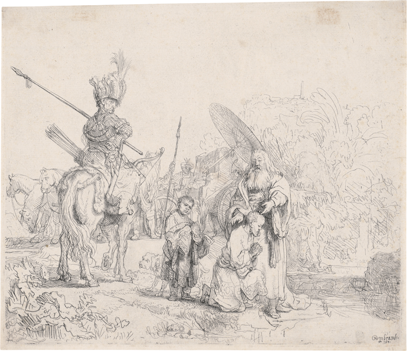 Lot 5186, Auction  124, Rembrandt Harmensz. van Rijn, Die Taufe des Kämmerers