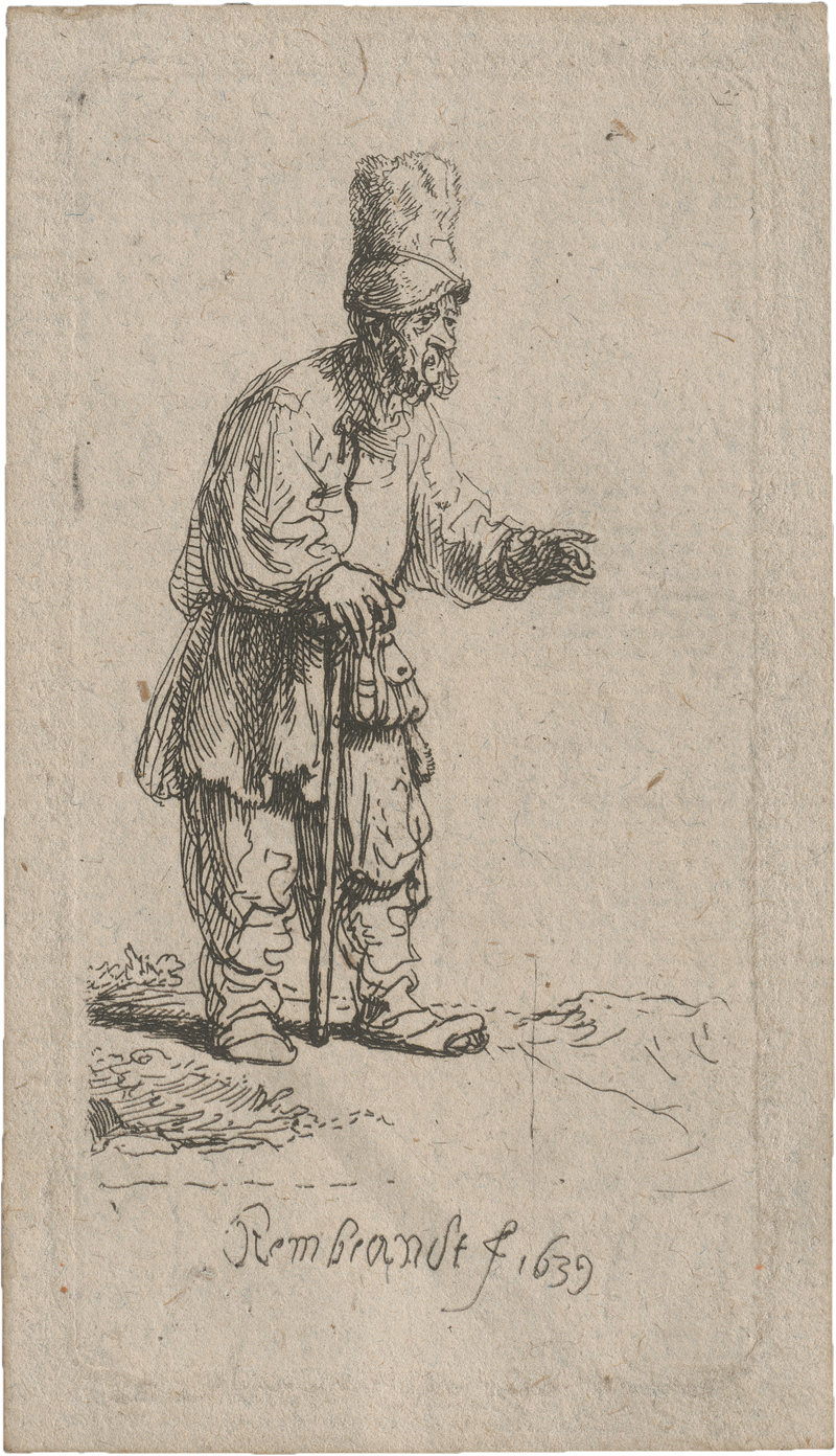 Lot 5191, Auction  124, Rembrandt Harmensz. van Rijn, Bauer mit hoher Mütze