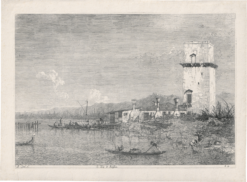 Lot 5259, Auction  124, Canaletto, La torre di Malghera