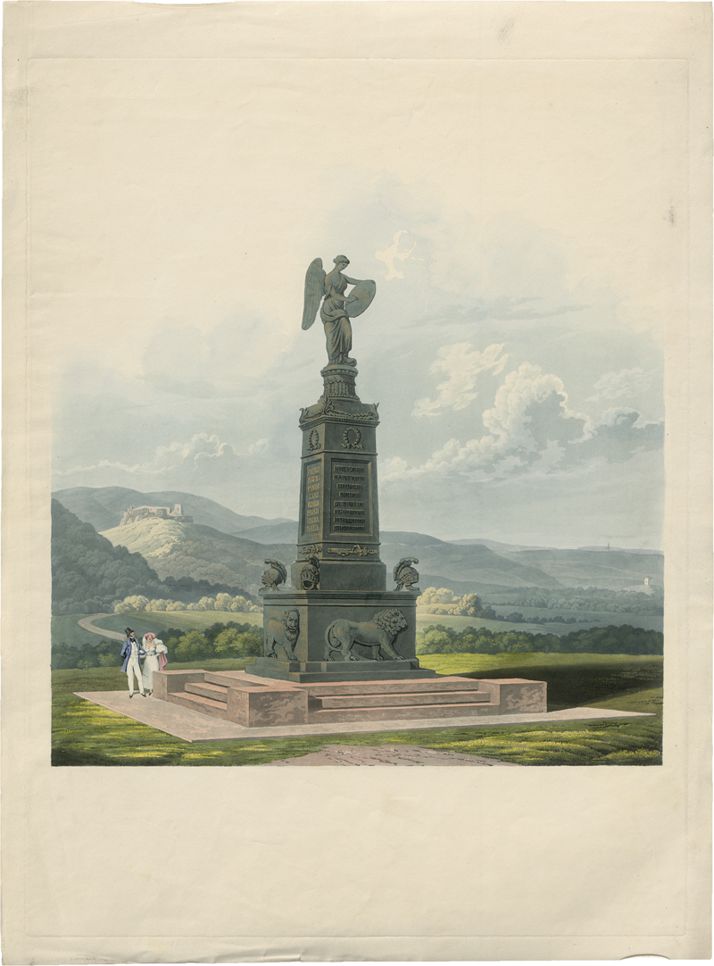 Lot 5382, Auction  124, Nobile, Pietro - nach, Denkmal zur Erinnerung an die Schlacht von Kulm 