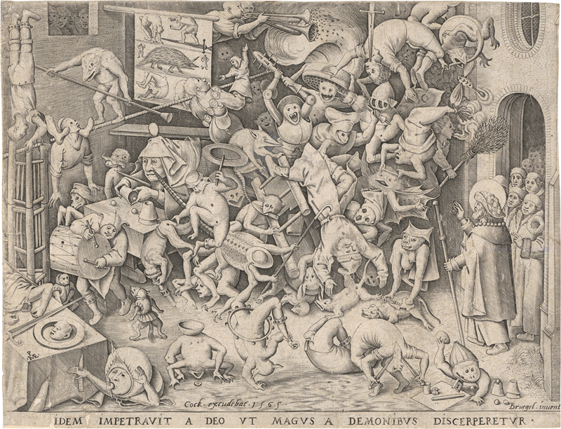 Lot 5499, Auction  124, Bruegel d. Ä., Pieter - nach, Der Sturz des Zauberers Hermogenes